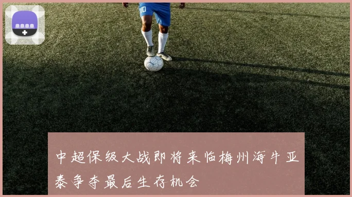 中超保级大战即将来临梅州海牛亚泰争夺最后生存机会